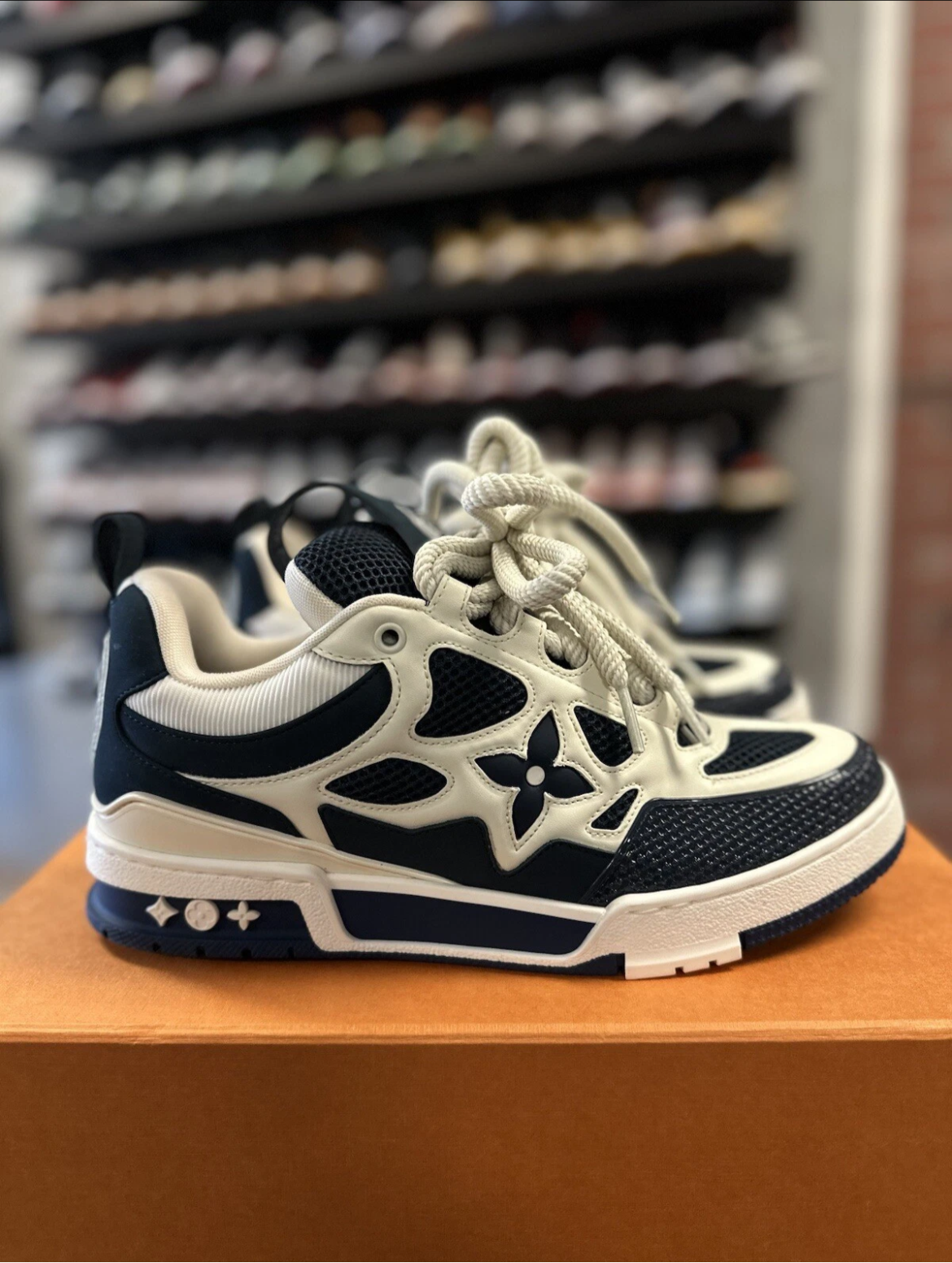 Louis Vuitton Skate Trainer ‘Blue White’
