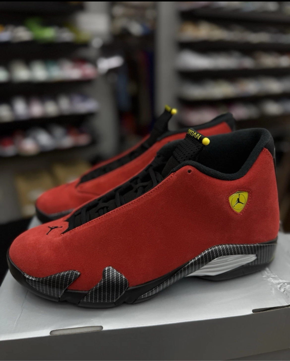 Air Jordan 14 Retro Ferrari Challenge 2025 Red