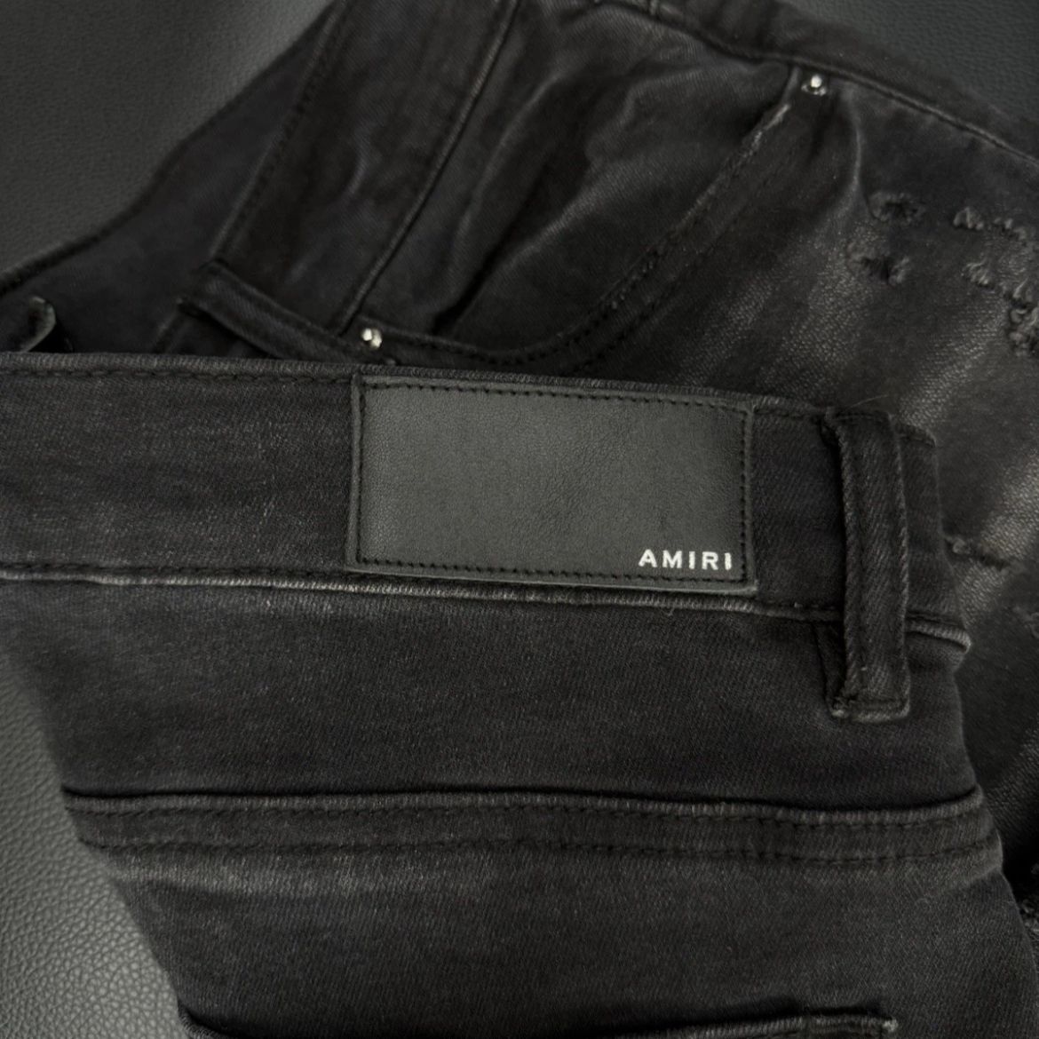 Amiri Black Flame Jeans 100% Authentic Quick Shipping