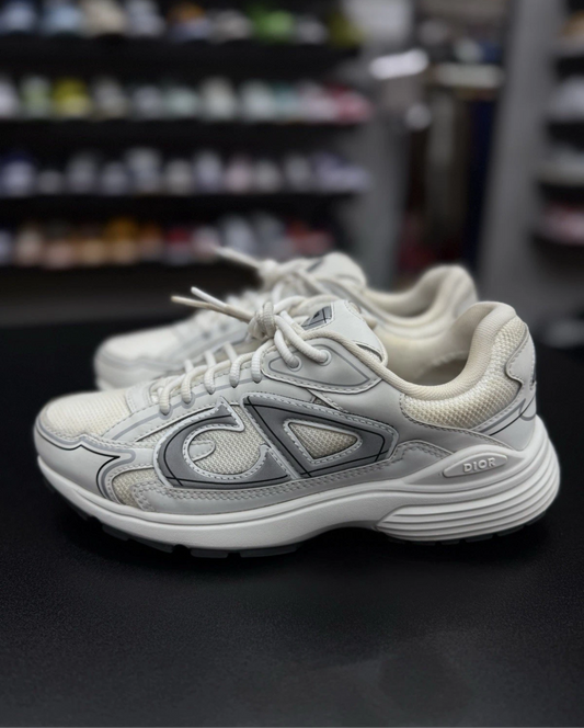 Dior B30 White Reflective Silver