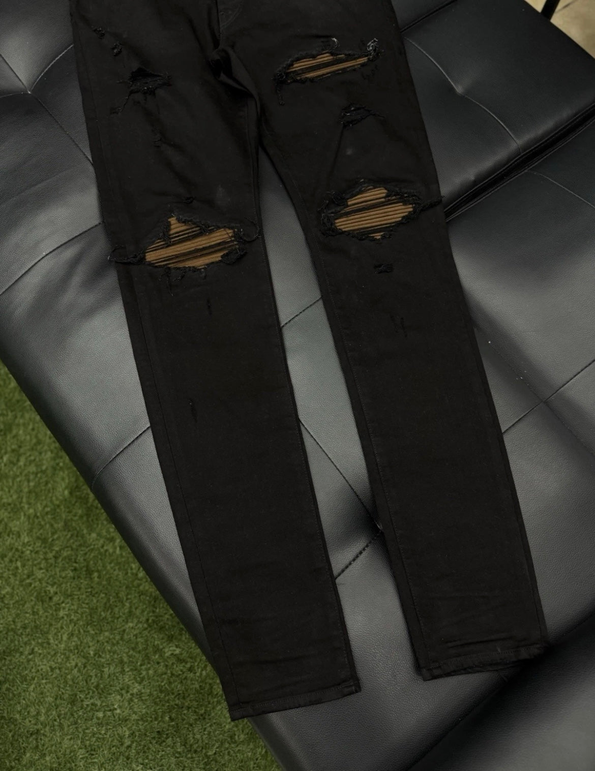 Amiri Jeans 100% Authentic Black Brown MX1 Quick Shipping
