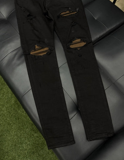 Amiri Jeans 100% Authentic Black Brown MX1 Quick Shipping