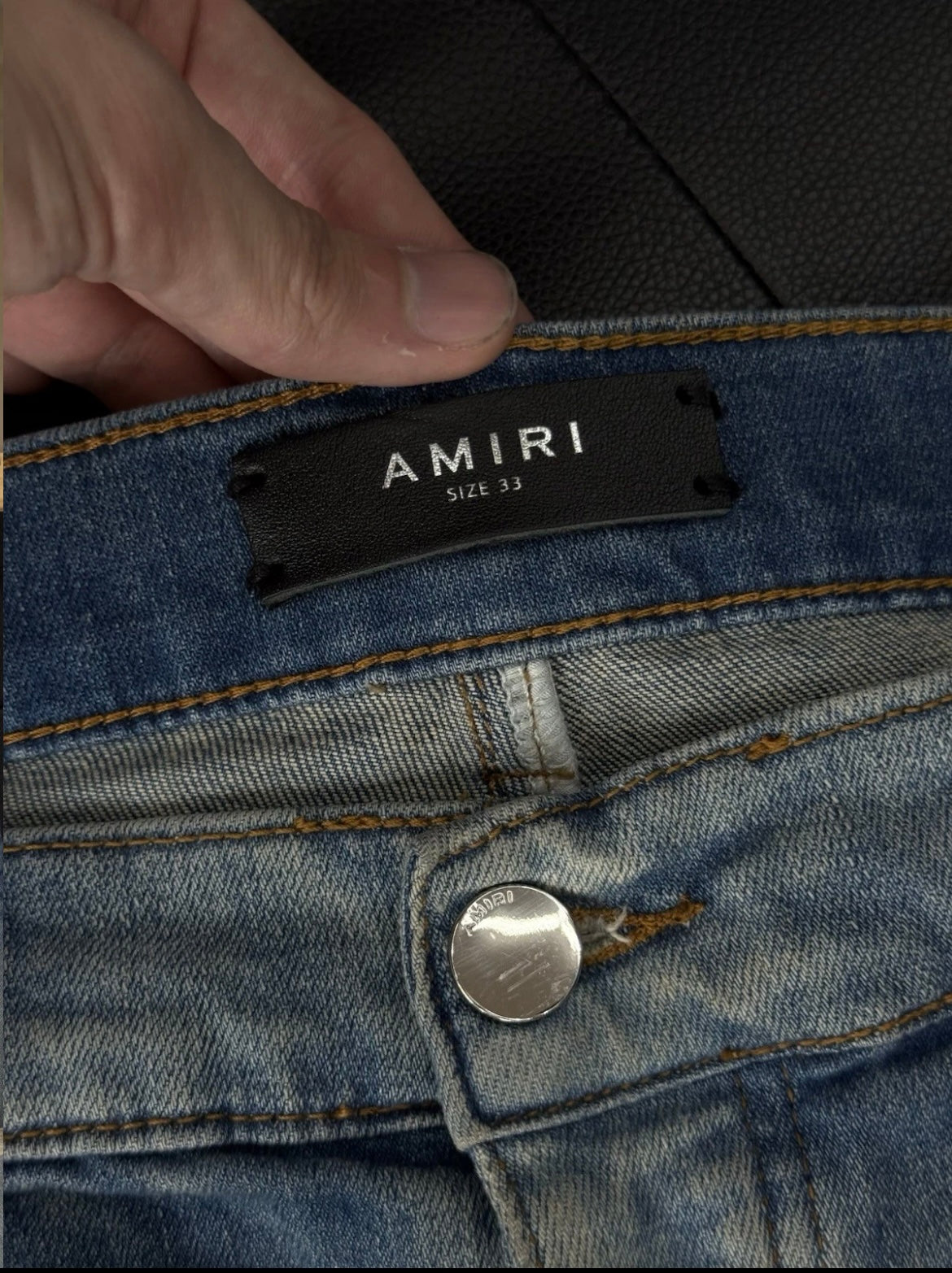 Amiri Blue Jeans 100% Authentic Pink MX1 Quick Shipping