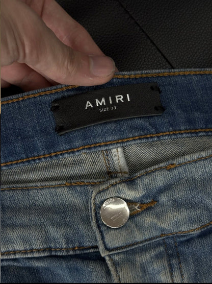 Amiri Blue Jeans 100% Authentic Pink MX1 Quick Shipping