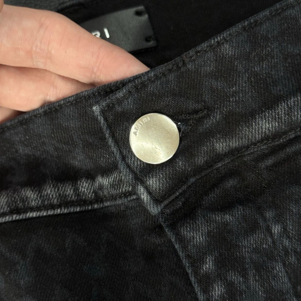 Amiri X Playboy Jeans 100% Authentic Black Bunny Logo Quick Shipping
