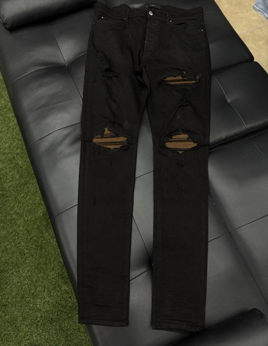 Amiri Jeans 100% Authentic Black Brown MX1 Quick Shipping