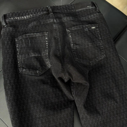 Amiri X Playboy Jeans 100% Authentic Black Bunny Logo Quick Shipping