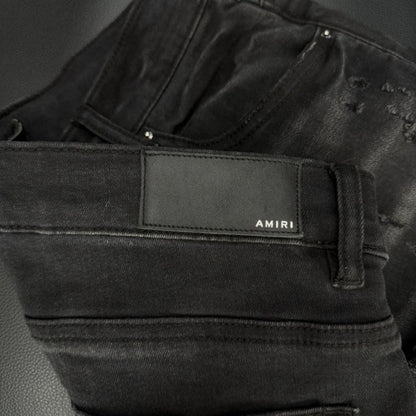 Amiri Black Flame Jeans 100% Authentic Quick Shipping