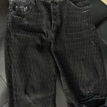 Amiri X Playboy Jeans 100% Authentic Black Bunny Logo Quick Shipping