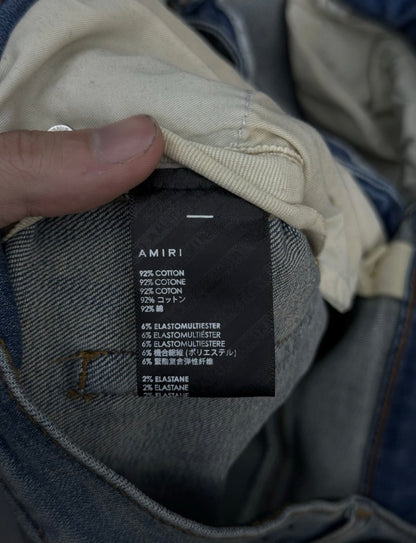 Amiri Blue Jeans 100% Authentic Pink MX1 Quick Shipping