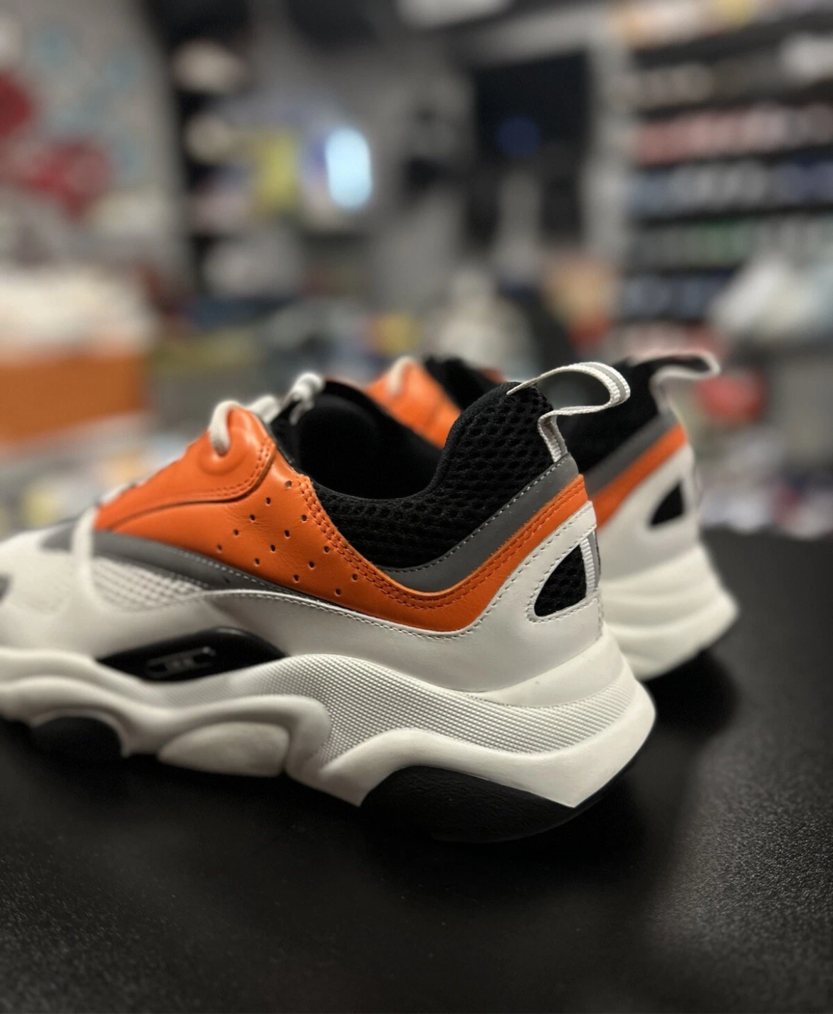 Dior B22 Reflective Sneaker ‘White Blue’